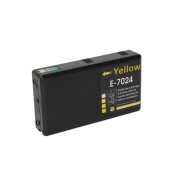 Compatible with Epson T7024 / 25ml Ink Yellow (Ink cartridges)