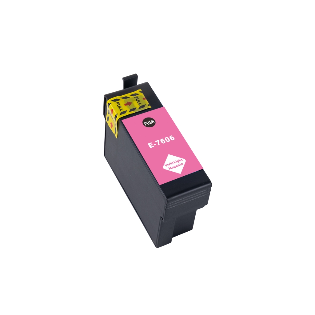 Compatible with Epson T7606 / 29.5ml Ink Vivid light magenta (Ink cartridges)