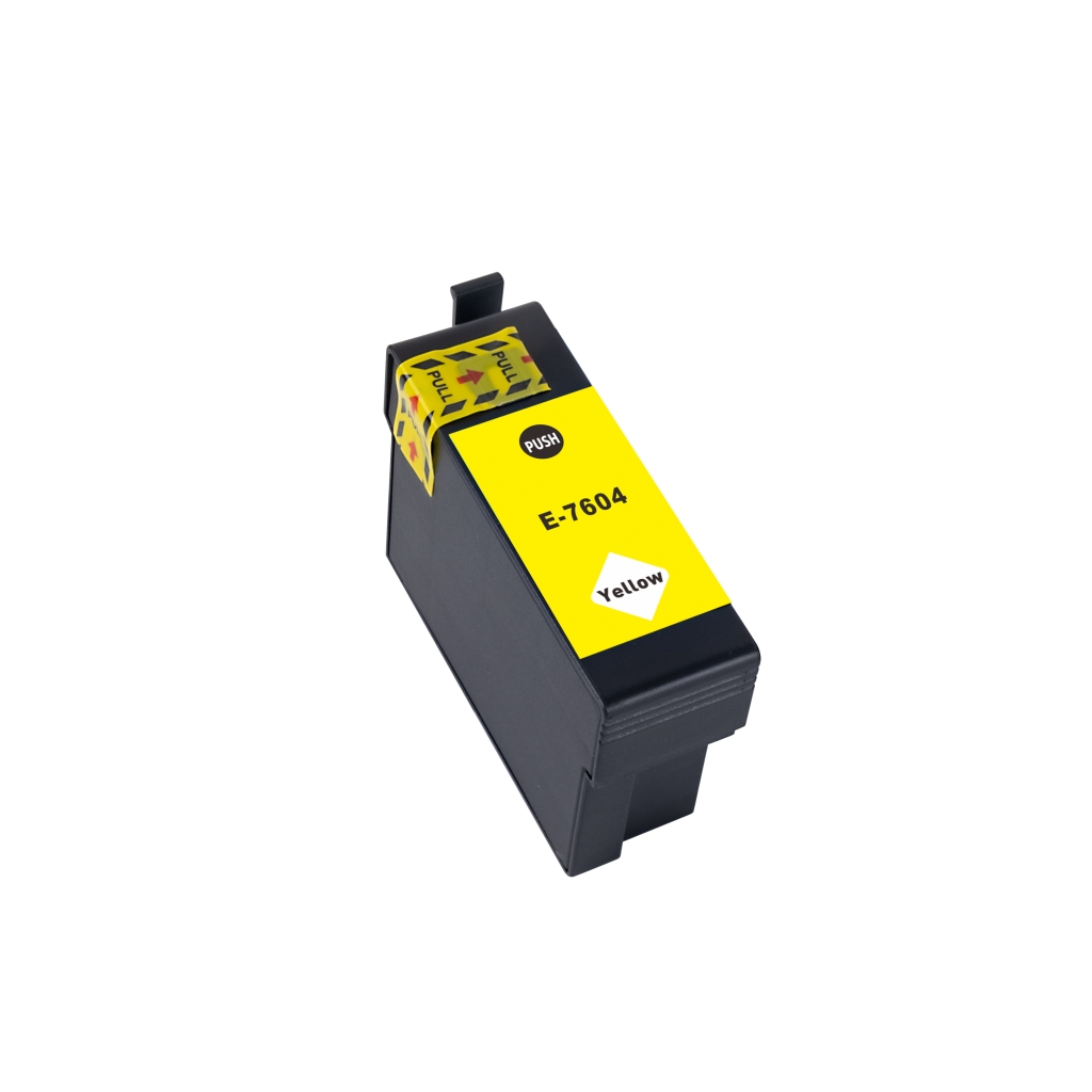 Compatible with Epson T7604 / 29.5ml Ink Yellow (Ink cartridges)