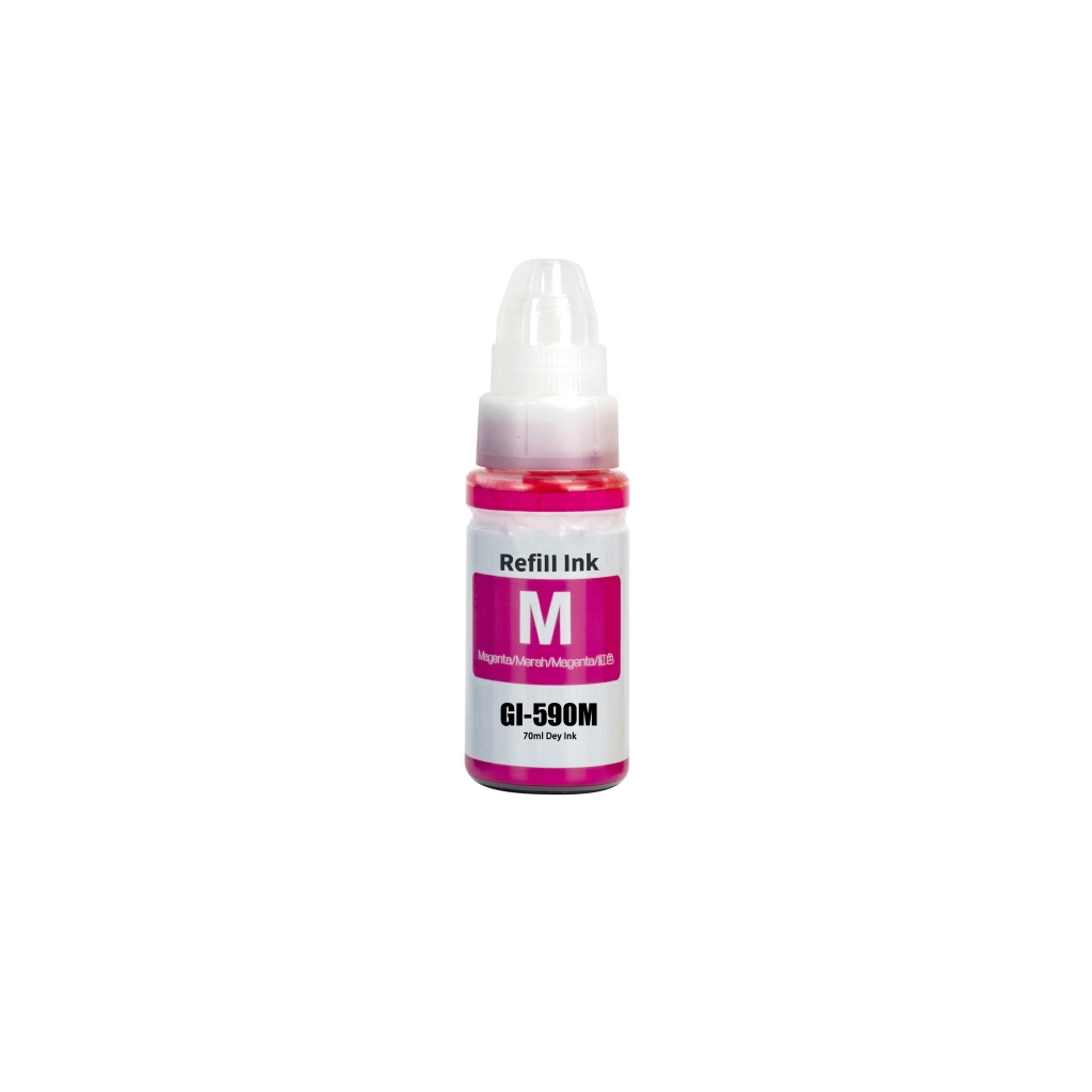Compatible replacement for Compatible with Canon GI-590 M / 70ml Ink Magenta (Printing ink)