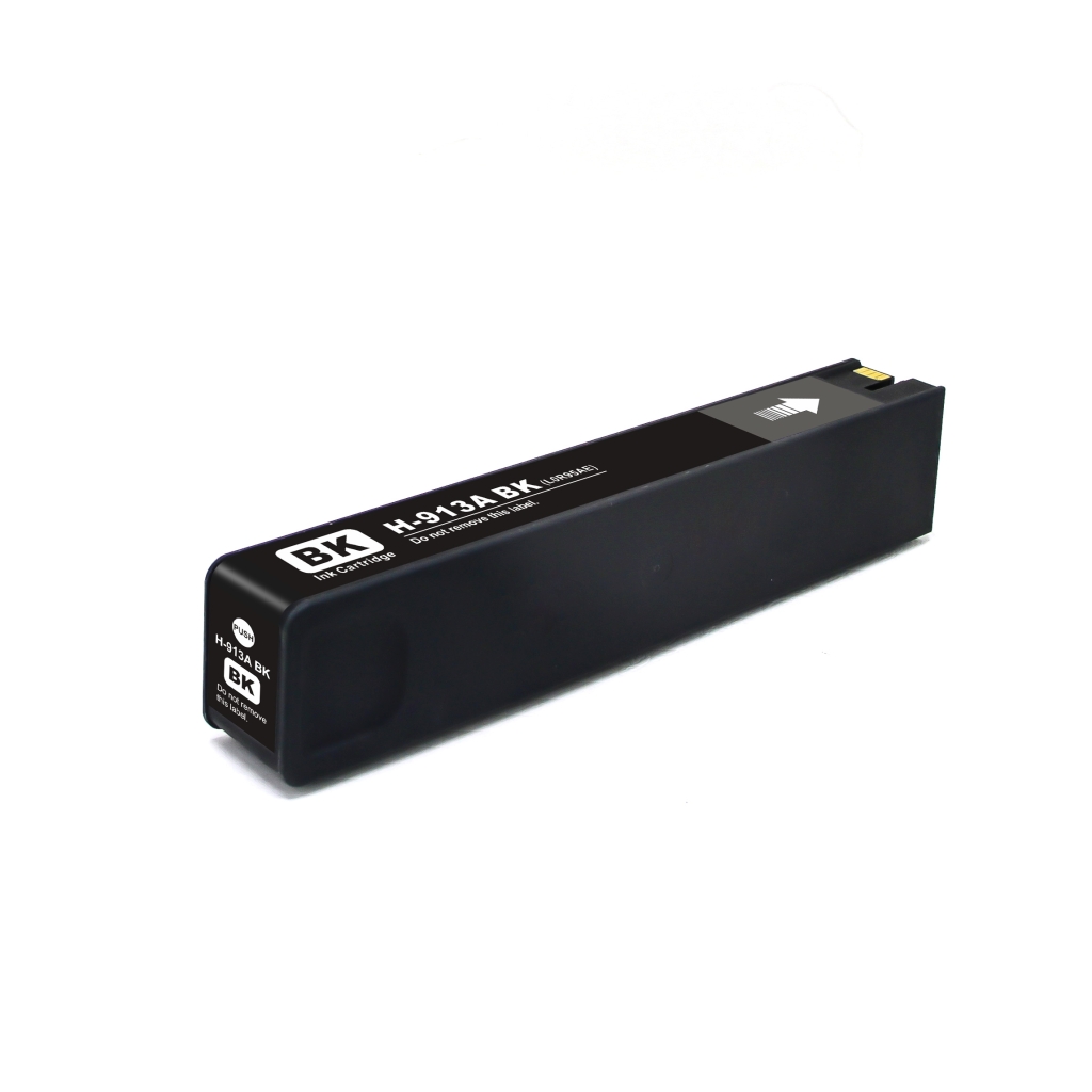 Compatible replacement for Compatible with HP 913A BK (L0R95AE) / 77ml Ink Black (Ink cartridges)